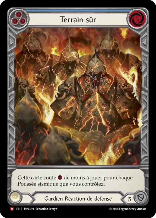 Card: Solid Ground (blu)