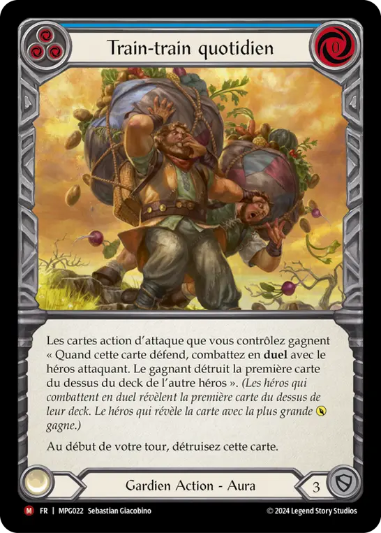 Card: Daily Grind (blu)