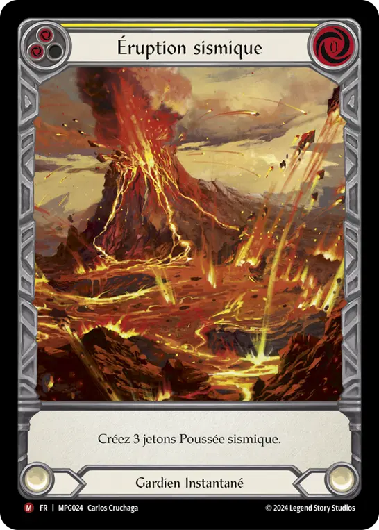 Card: Seismic Eruption (yel)