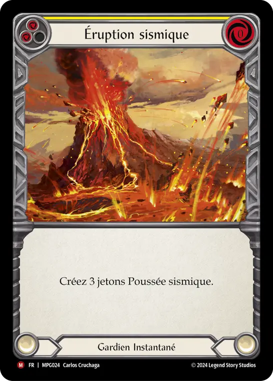 Card: Seismic Eruption (yel)