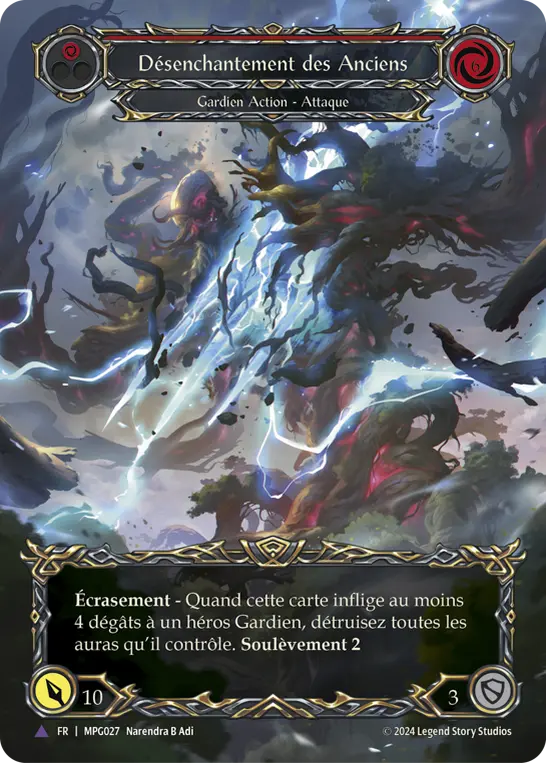 Card: Disenchantment of the Old Ones (red)