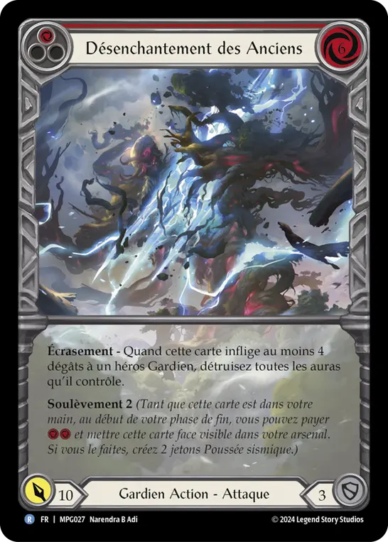 Card: Disenchantment of the Old Ones (red)