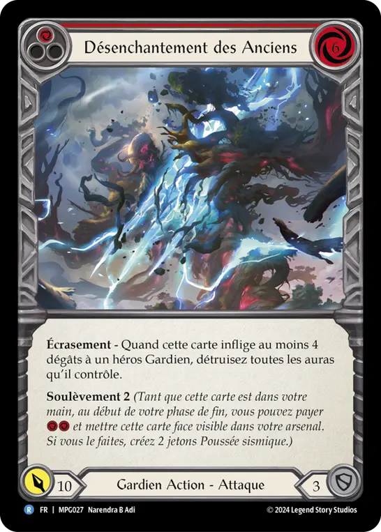 Card: Disenchantment of the Old Ones (red)