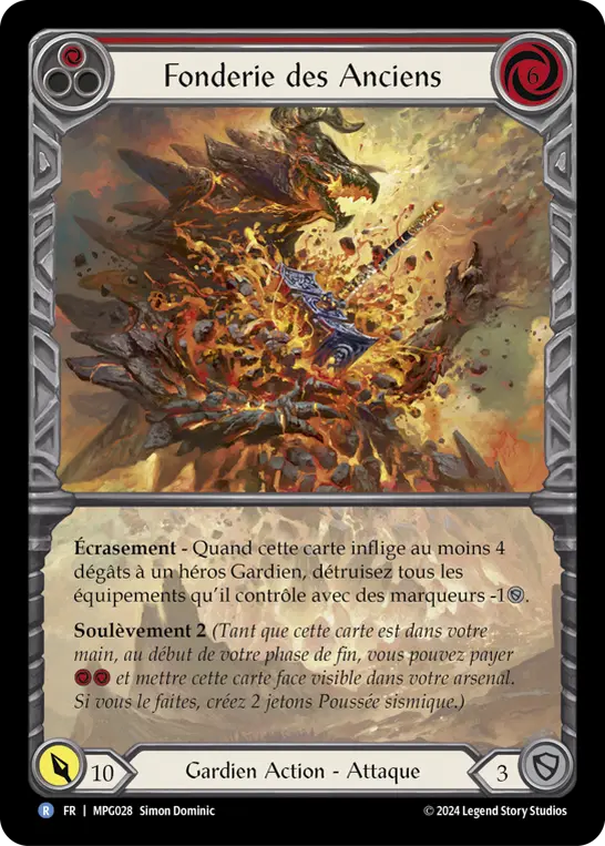 Card: Smelting of the Old Ones (red)