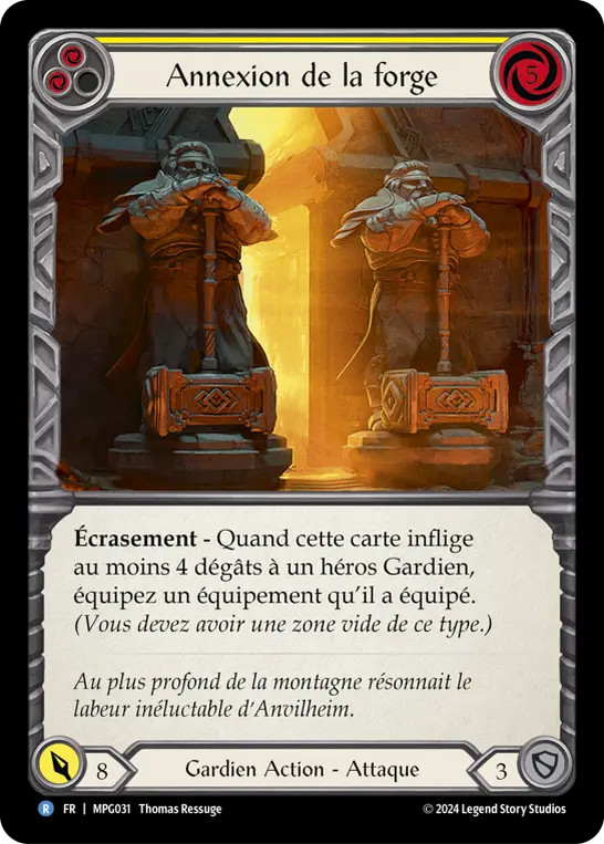 Card: Annexation of the Forge (yel)