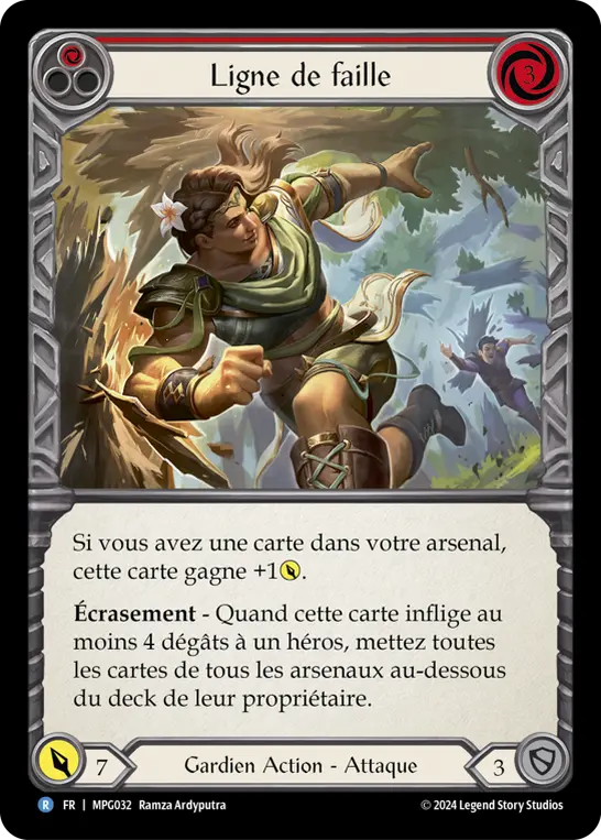 Card: Fault Line (red)