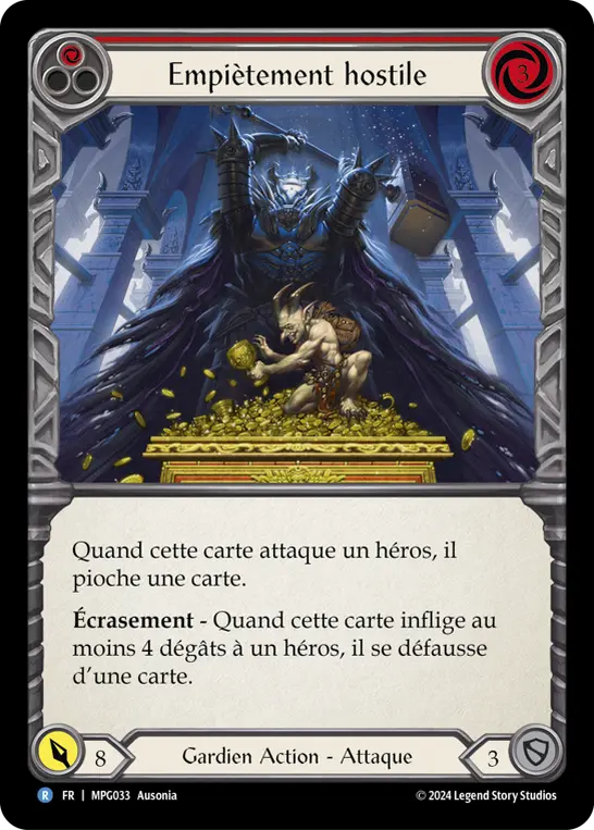 Card: Hostile Encroachment (red)