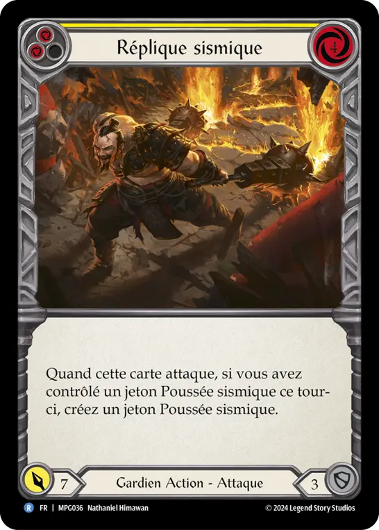 Card: Aftershock (yel)