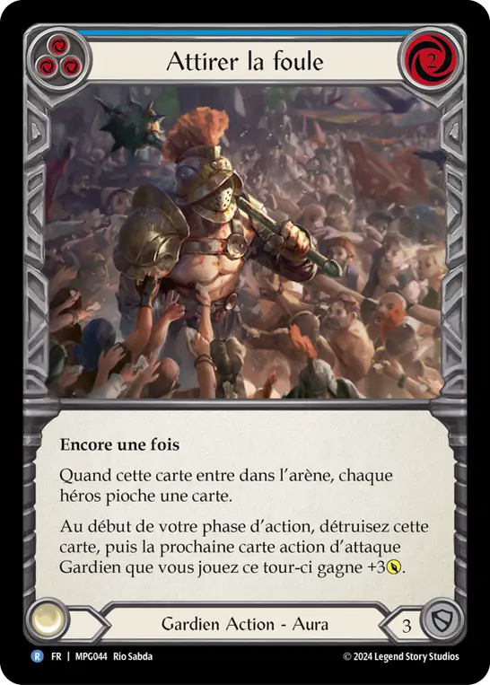 Card: Draw a Crowd (blu)
