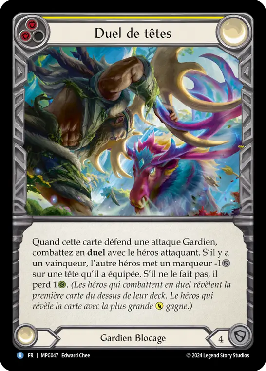 Card: Clash of Heads (yel)