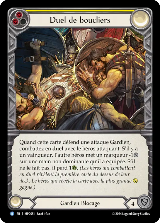 Card: Clash of Shields (yel)