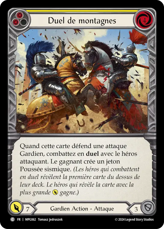 Card: Clash of Mountains (yel)