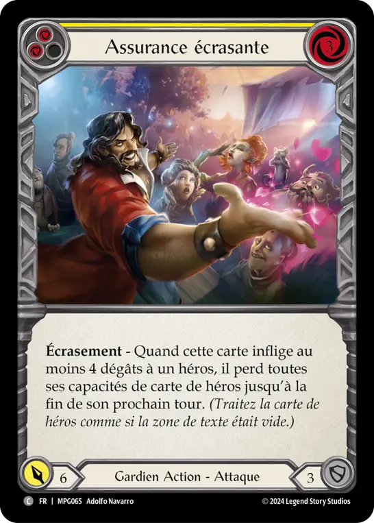 Card: Crush Confidence (yel)