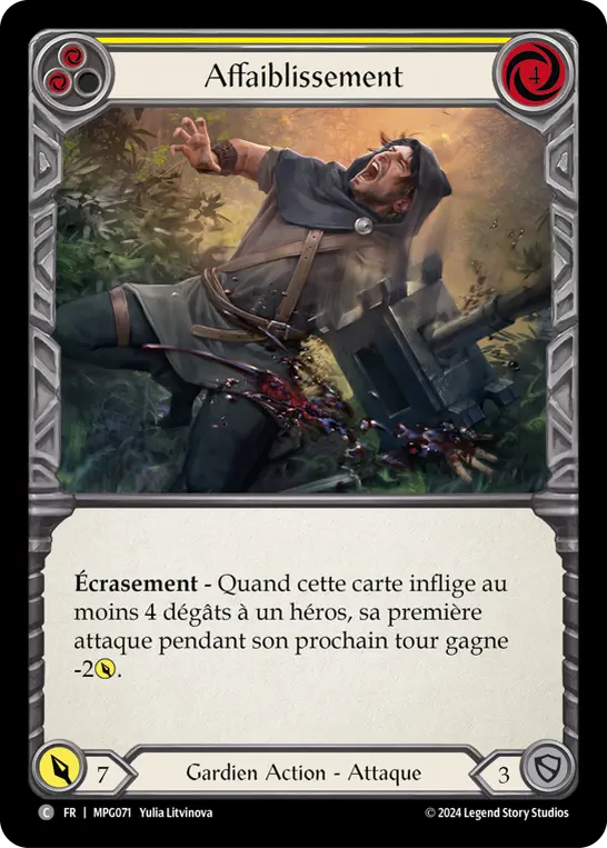 Card: Debilitate (yel)