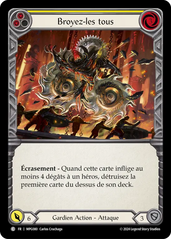 Card: Grind Them Down (yel)