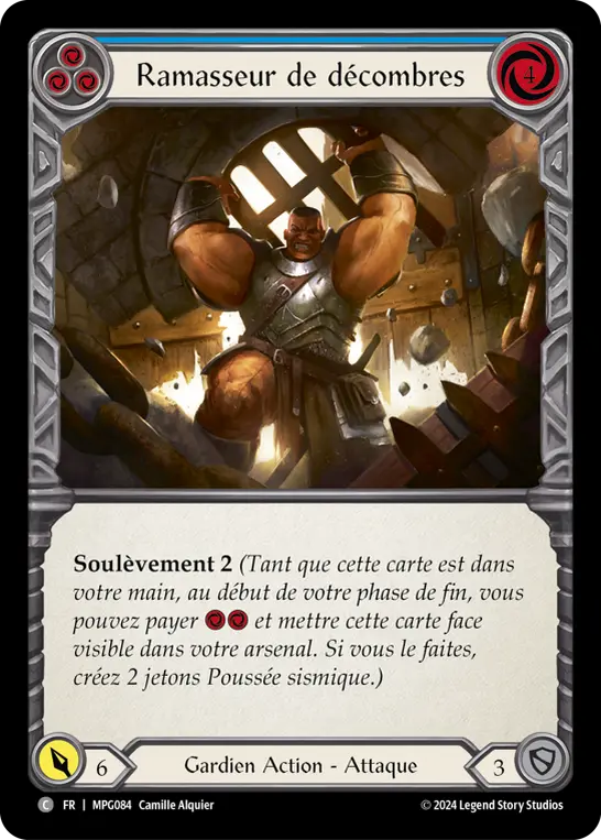 Card: Rubble Raiser (blu)