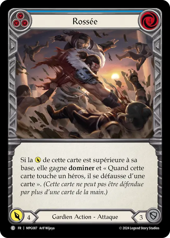Card: Thump (blu)