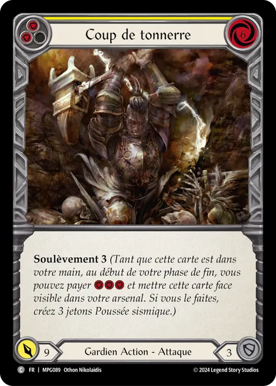 Card: Thunder Quake (yel)