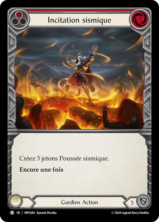 Card: Seismic Stir (red)