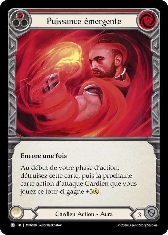 Card: Emerging Power (red)
