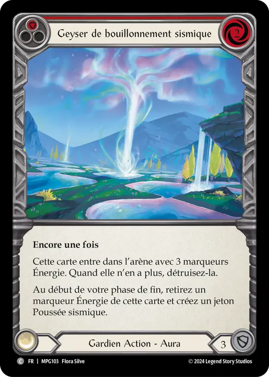 Card: Geyser of Seismic Stirrings (red)