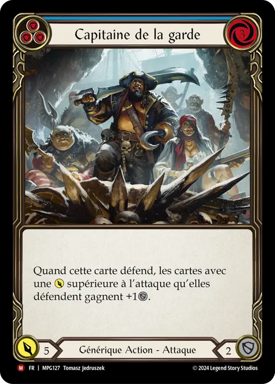 Card: Captain of the Guard (blu)