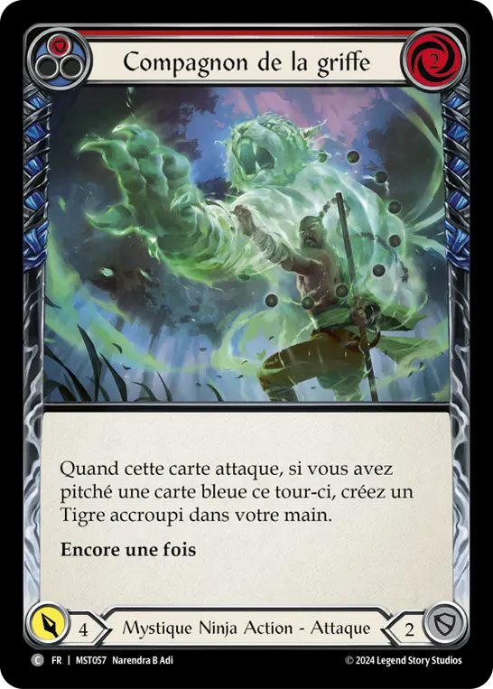 Card: Companion of the Claw (red)