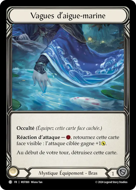 Card: Waves of Aqua Marine