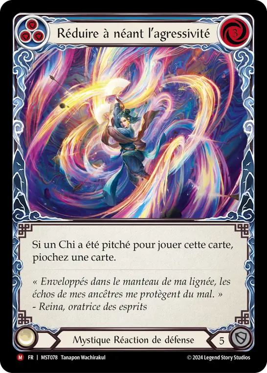 Card: Unravel Aggression (blu)