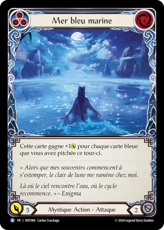 Card: Deep Blue Sea (blu)