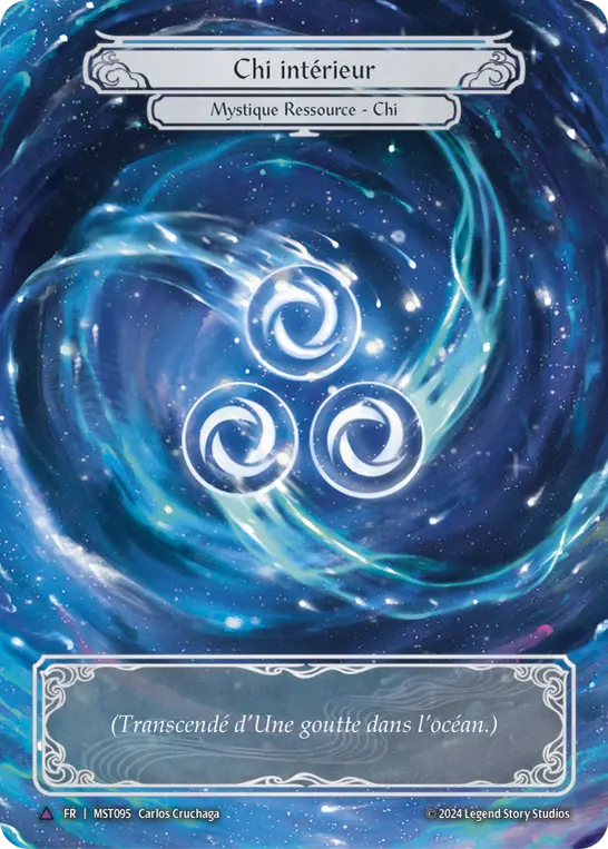 Card: A Drop in the Ocean (blu)