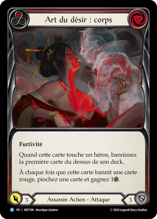 Card: Art of Desire: Body (red)
