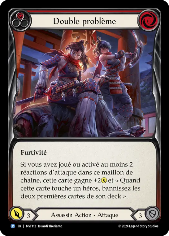 Card: Double Trouble (red)