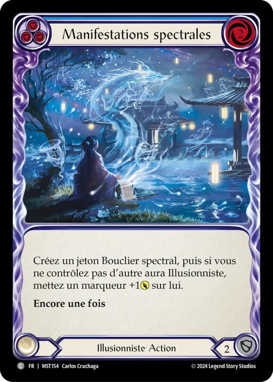Card: Spectral Manifestations (blu)