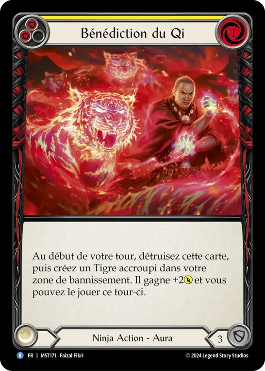 Card: Blessing of Qi (yel)
