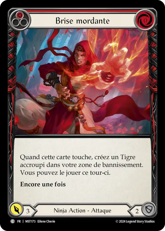 Card: Biting Breeze (red)