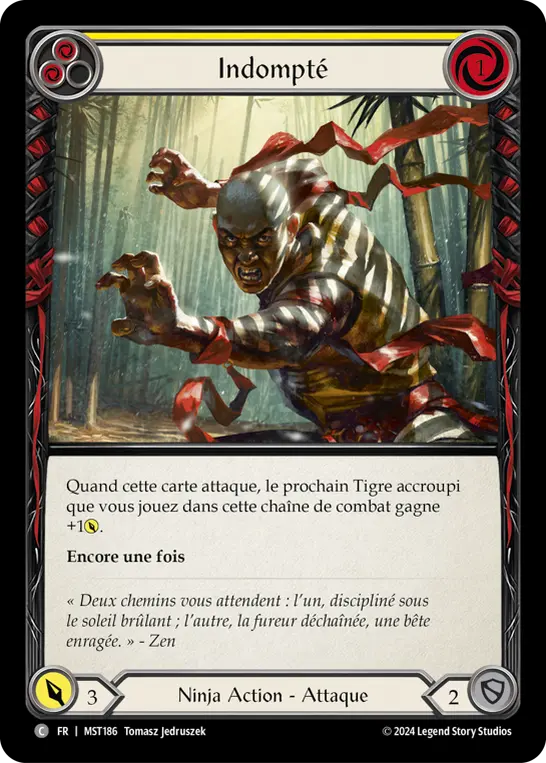 Card: Untamed (yel)