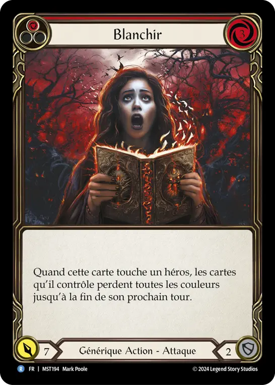 Card: Blanch (red)