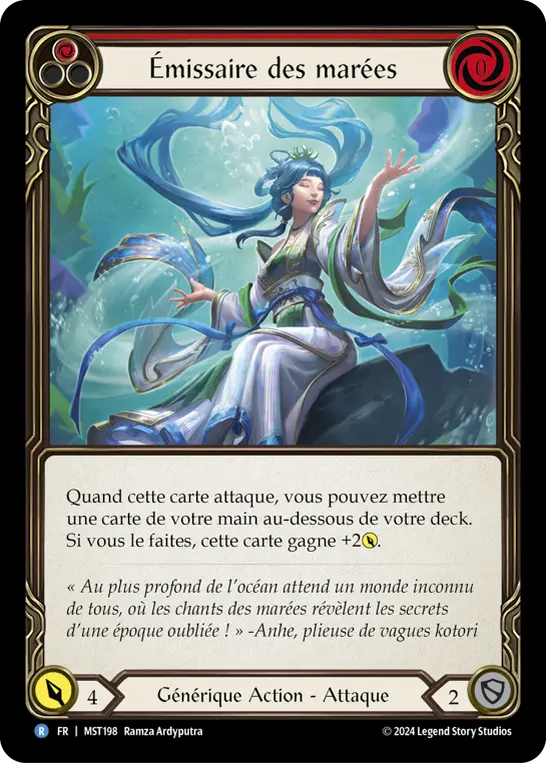 Card: Emissary of Tides (red)