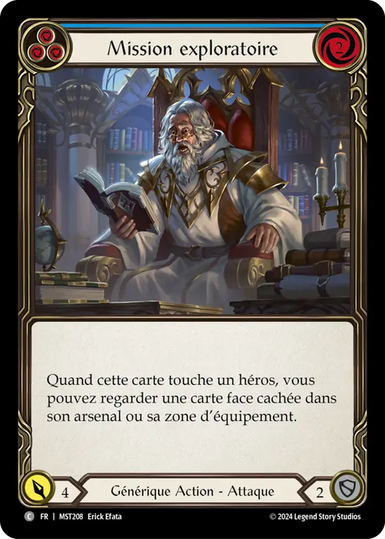 Card: Fact-Finding Mission (blu)