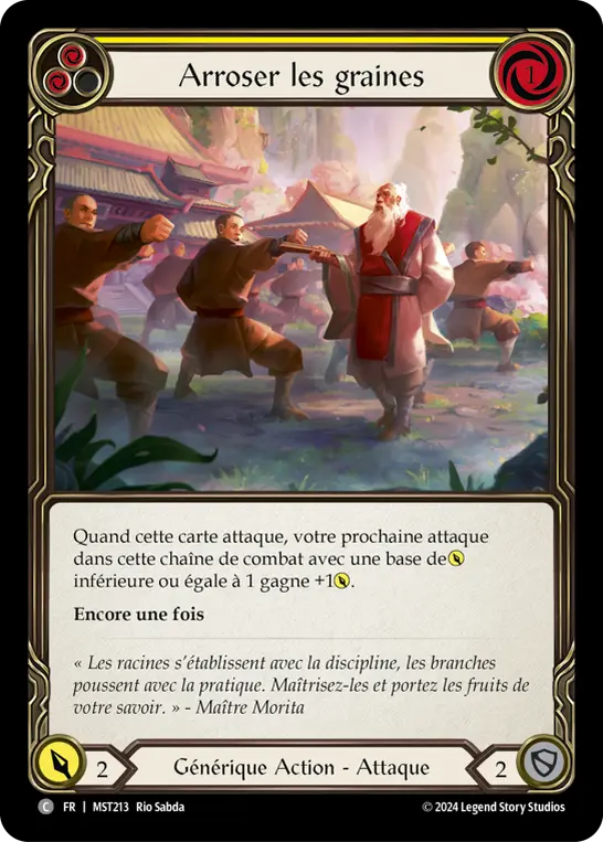Card: Water the Seeds (yel)