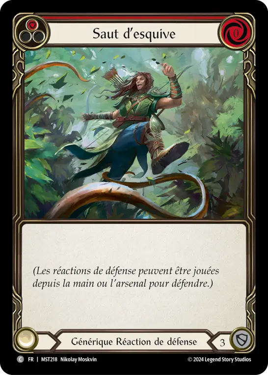 Card: Evasive Leap (red)