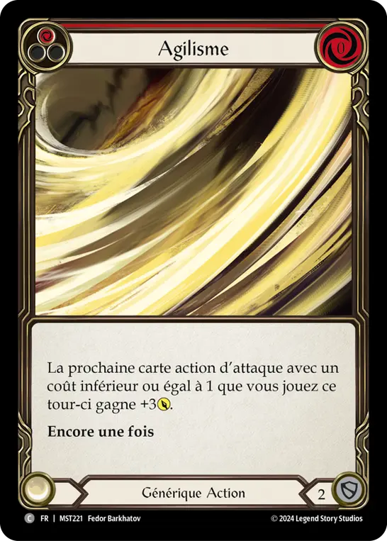 Card: Nimblism (red)