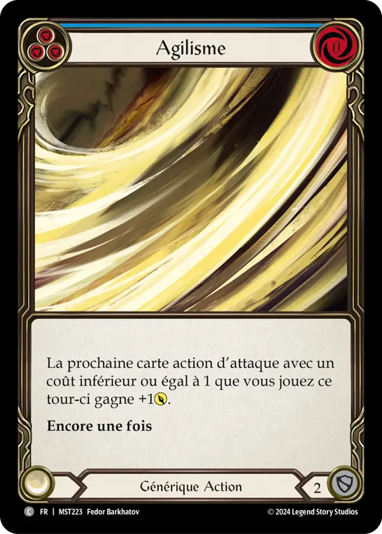 Card: Nimblism (blu)