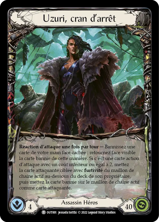 Card: Uzuri, Switchblade
