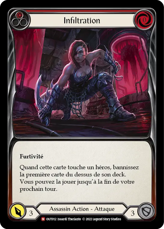 Card: Infiltrate (red)
