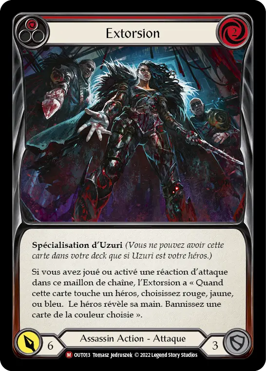 Card: Shake Down (red)