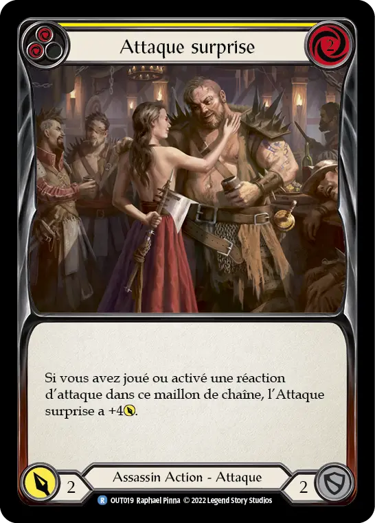 Card: Sneak Attack (yel)