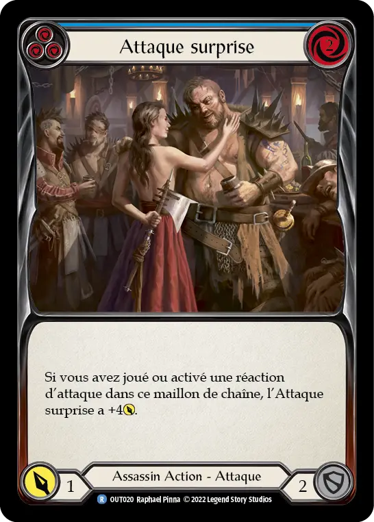 Card: Sneak Attack (blu)
