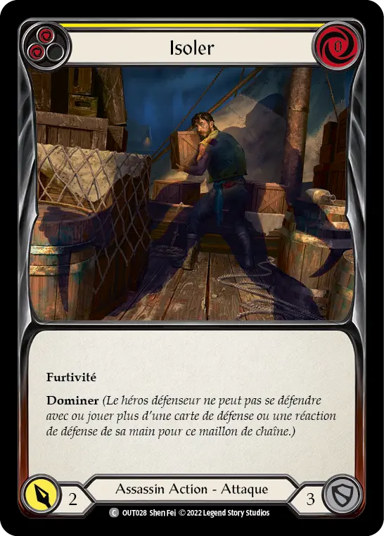 Card: Isolate (yel)
